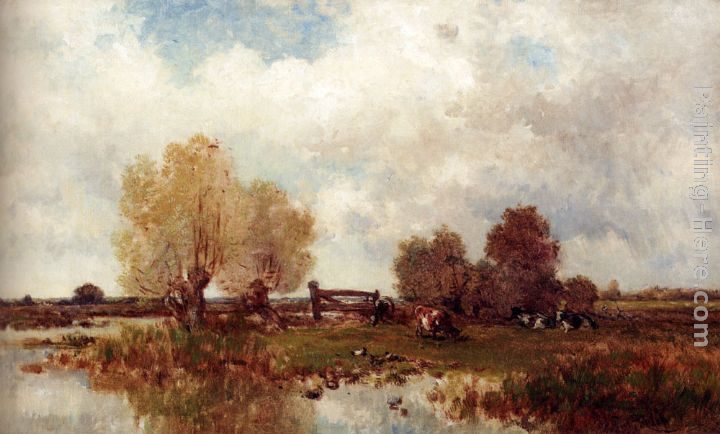 Willem Roelofs Coin De Paturage